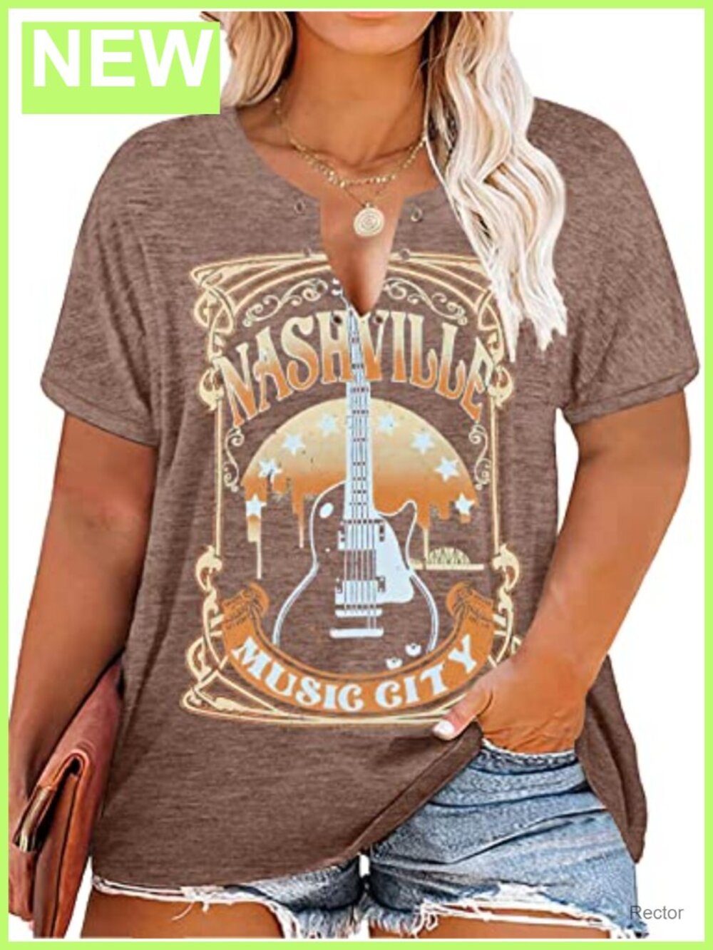 Plus Size Women's Sexy V-Neck Short Sleeve Graphic Tunic T-Shirt